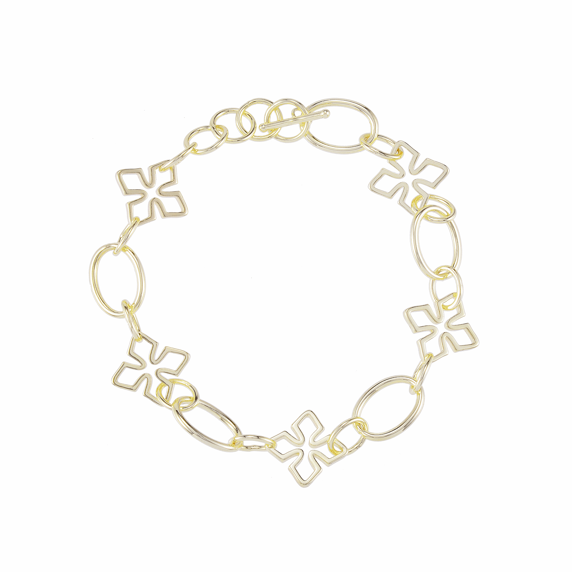 Grace Link Bracelet in Gold