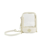 Grace Clear Crossbody in Cream